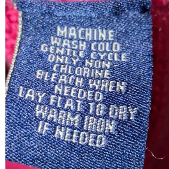 Chaps Womens S Pink Cable Knit Sweater Bright Knitwear Barbiecore Preppy Classic - Picture 10 of 10